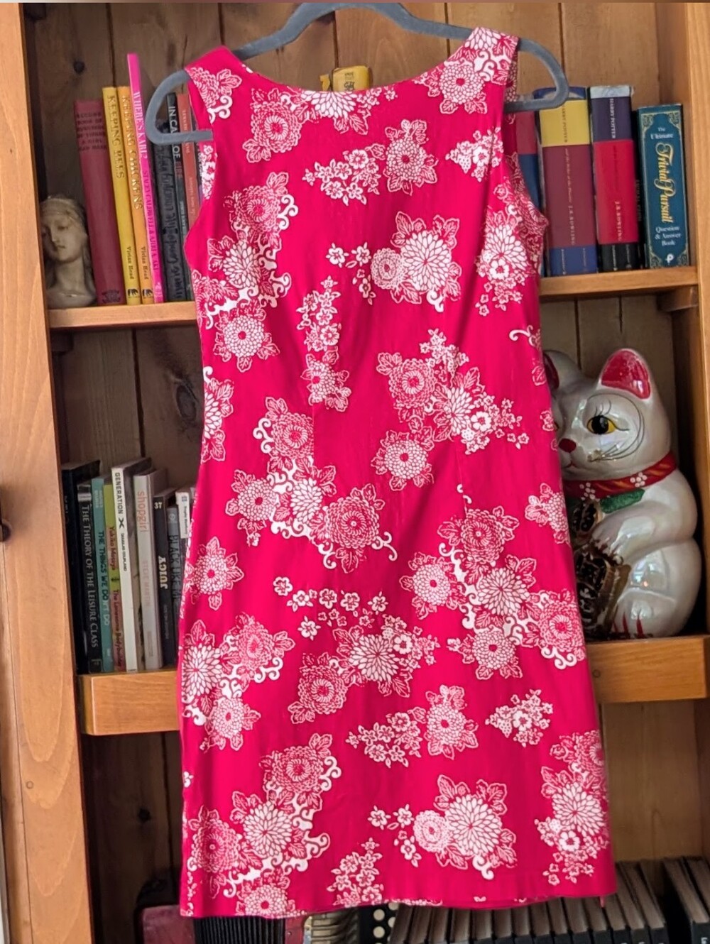 Stretchy Red Above The Knee Dress